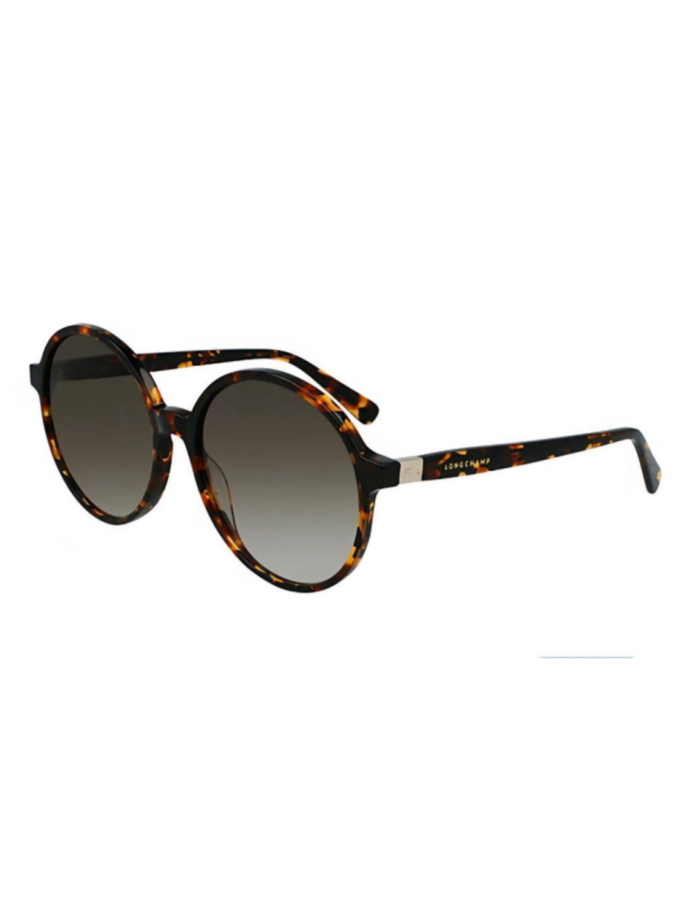 LONGCHAMP Round‎ Oversized Tortoise Gradient Sunglasses Brown LO694S 61 mm #35